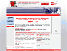 Tablet Screenshot of imanager.ro